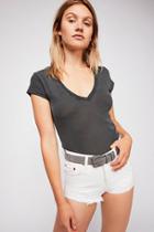 Baby V-neck Tee By Intimately At Free People